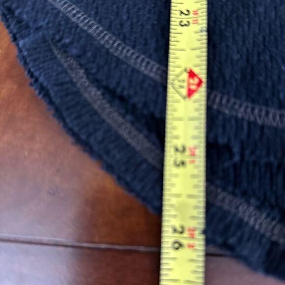 Free People We The Free Womens Embroidered Thermal Henley Shirt Black Size S - Picture 8 of 8